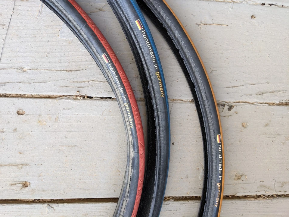 (3) Neumáticos para bicicleta de carretera Continental Grand Prix 4000 cubierta 700x 23c plegables Foto 3 de 4