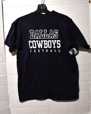 Dallas Cowboys Boys/Youth Coaches T-shirt SZ Medium Dallas Cowboys Authentic NWT