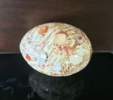 Marble Stone Egg; Unique, Smooth Surface