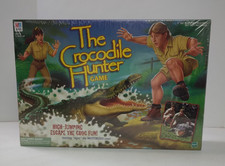 Crocodile Hunter Game VTG Board Game Milton Bradley Steve Irwin NEW Sealed READ