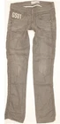 G-Star Saville Women Grey Straight Slim Stretch Jeans W29 L34 (102231)