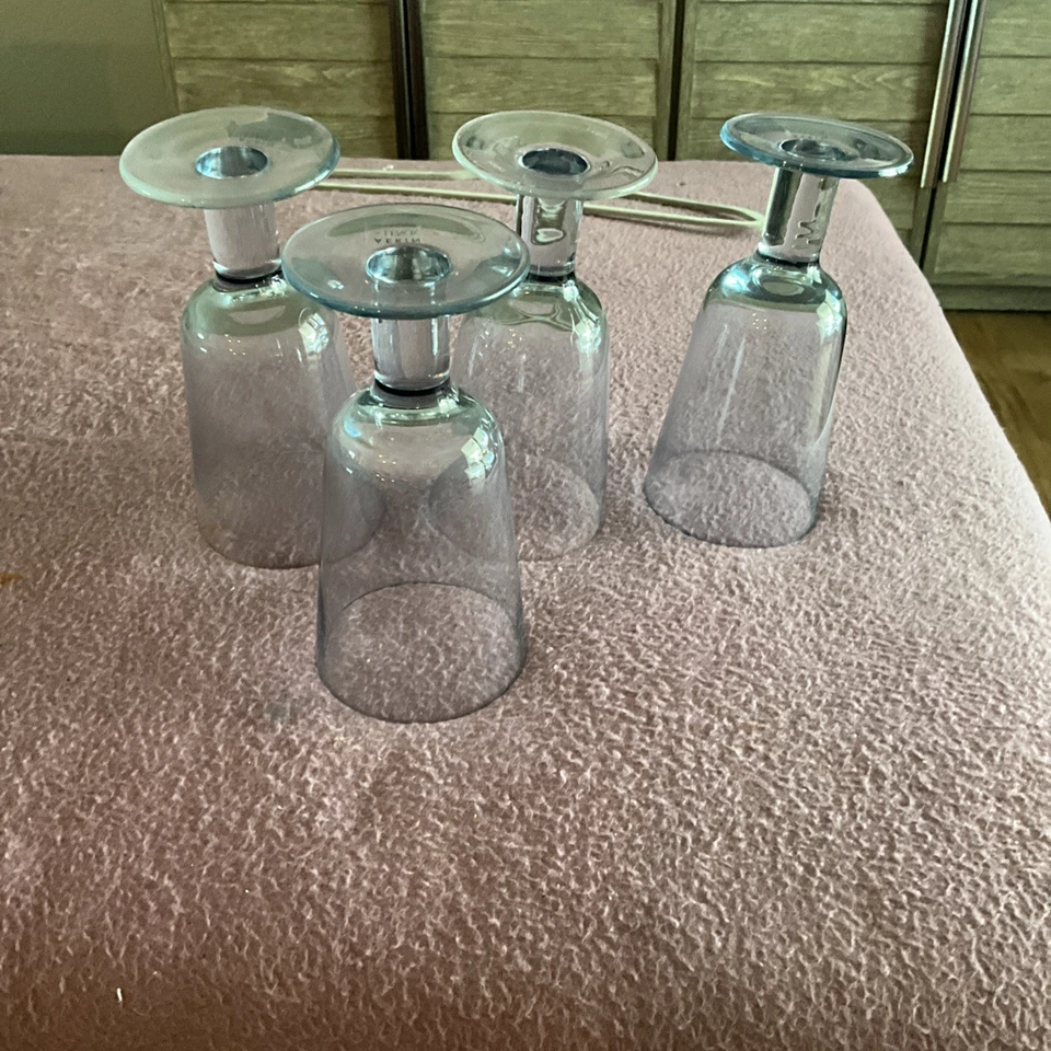 4 copas transparentes de agua/vino Williams Sonoma Aerin de Lenox Collection Foto 2 de 4