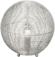 Tischlampe Tischleuchte Kugel Drahtkugel Aloma 1Xe14 Ø 25Cm