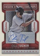 2014 Elite Extra Edition Inspirations Die-Cut Signatures Cole Tucker Auto a8r