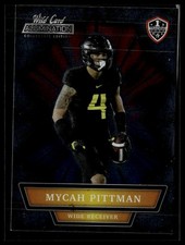 2021 Wild Card Alumination NIL Collegiate Edition Mycah Pittman #ANBC-61