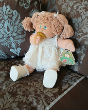 HTF Vtg Cabbage Patch Doll PACI Champagne Loo...