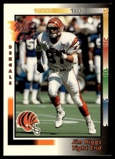 1992 Wild Card Jim Riggs Rookie Cincinnati Bengals #457. rookie card picture