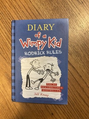 Diary of a Wimpy Kid # 2 - Rodrick Rules by Jeff Kinney (2008, Hardcover)