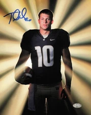 Jake Locker Signed 8x10 Photo University of Washington Huskies MCS Holo #63162
