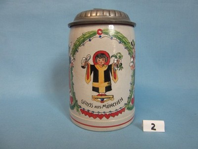A great 1/2 liter Munich child stein.      Munich  Munchen