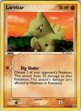 Larvitar Emerald 52/106 Normal LP/NM on eBay
