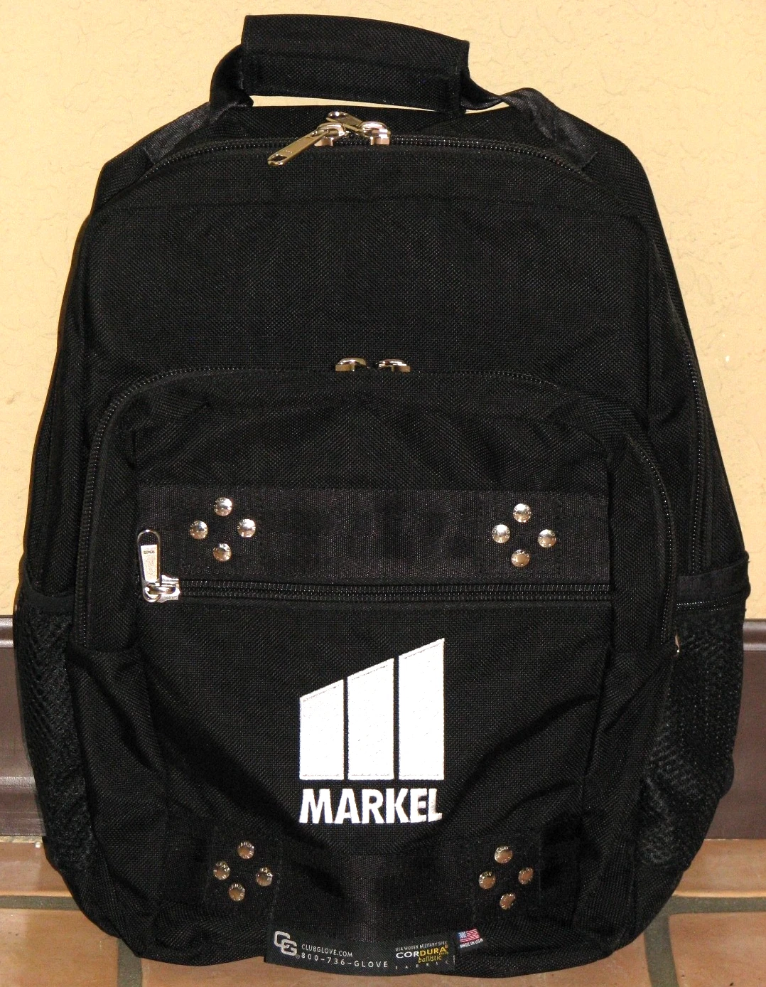 Club Glove TRS Ballistic Travel Backpack