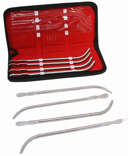 Bdeals 8 Pc Van Buren Urethral Sounds Set  Stainless Steel Surgical Instruments - Picture 2 of 2