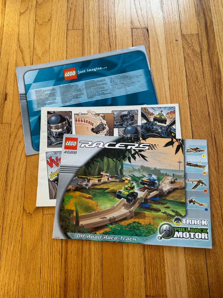 Lego Racers Off-Road Race Track (4588) Instruction Booklet Only - Image 2 of 2