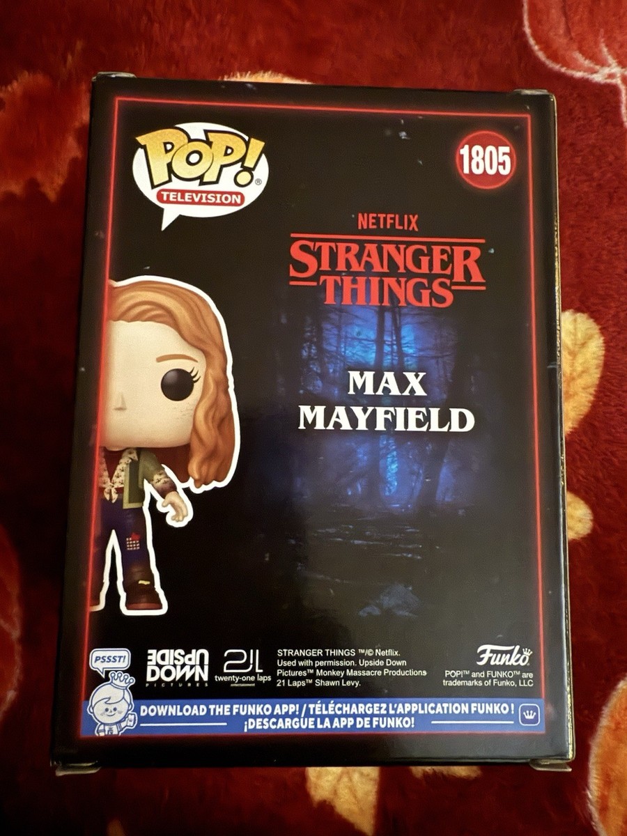 Funko Pop! Vinyl Stranger Things Max Mayfield 1805 W/Soft