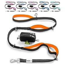 No Pull Dog Leash for Large Dogs   6ft Reflective Bungee, Heavy Duty