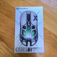 GravaStar Mercury X Wireless RGB Gaming Mouse - SHIPS NEXT DAY
