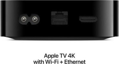 Apple TV 4K Wi‑Fi + Ethernet with 128GB Storage (3rd Generation