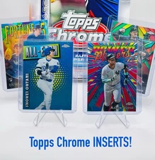 2025 Topps Chrome INSERTS - All Etch/Power Players/Fortune 15/ FS - YOU PICK! 🔥
