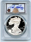2020 S $1 Proof American Silver Eagle 1oz PCGS PR70DCAM FDOI Rick Barry