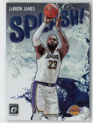 2021-22 Donruss Optic #11 LeBron James Splash!