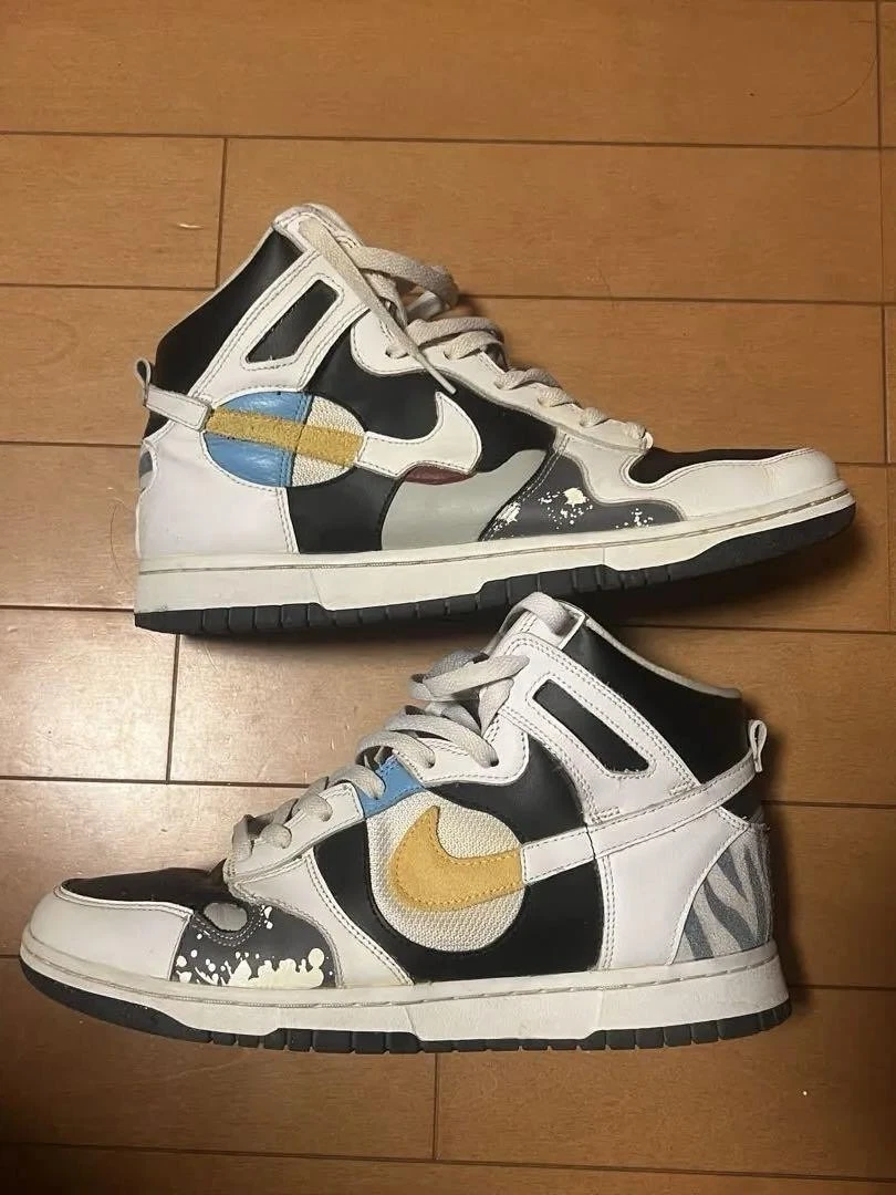 Nike Dunk High LX Uomo 9.5 US Sneakers Usate Leggermente Sporche