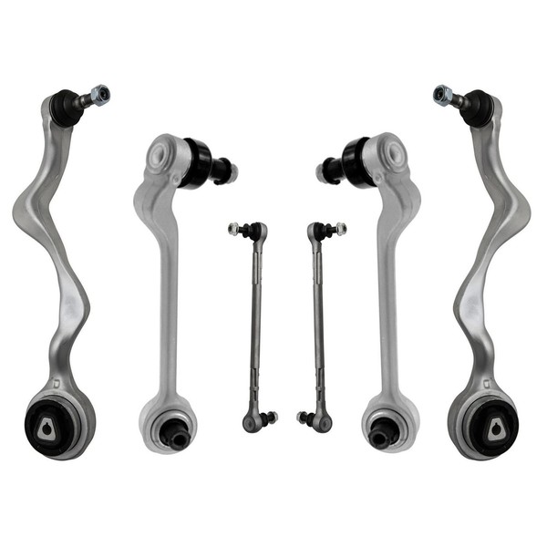 4 Querlenker 2 Koppelstange Vorderachse Unten FüR BMW 1Er E81 E82 E87 E88 Vorne-image