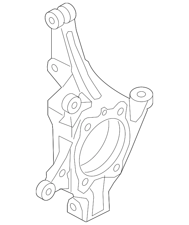 Genuine Kia 2018-2020 Sorento Knuckle 51716-C5400