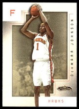 DerMarr Johnson 2001-02 Fleer Showcase #14 Hawks NBA READ FREE SHIP AutographDen