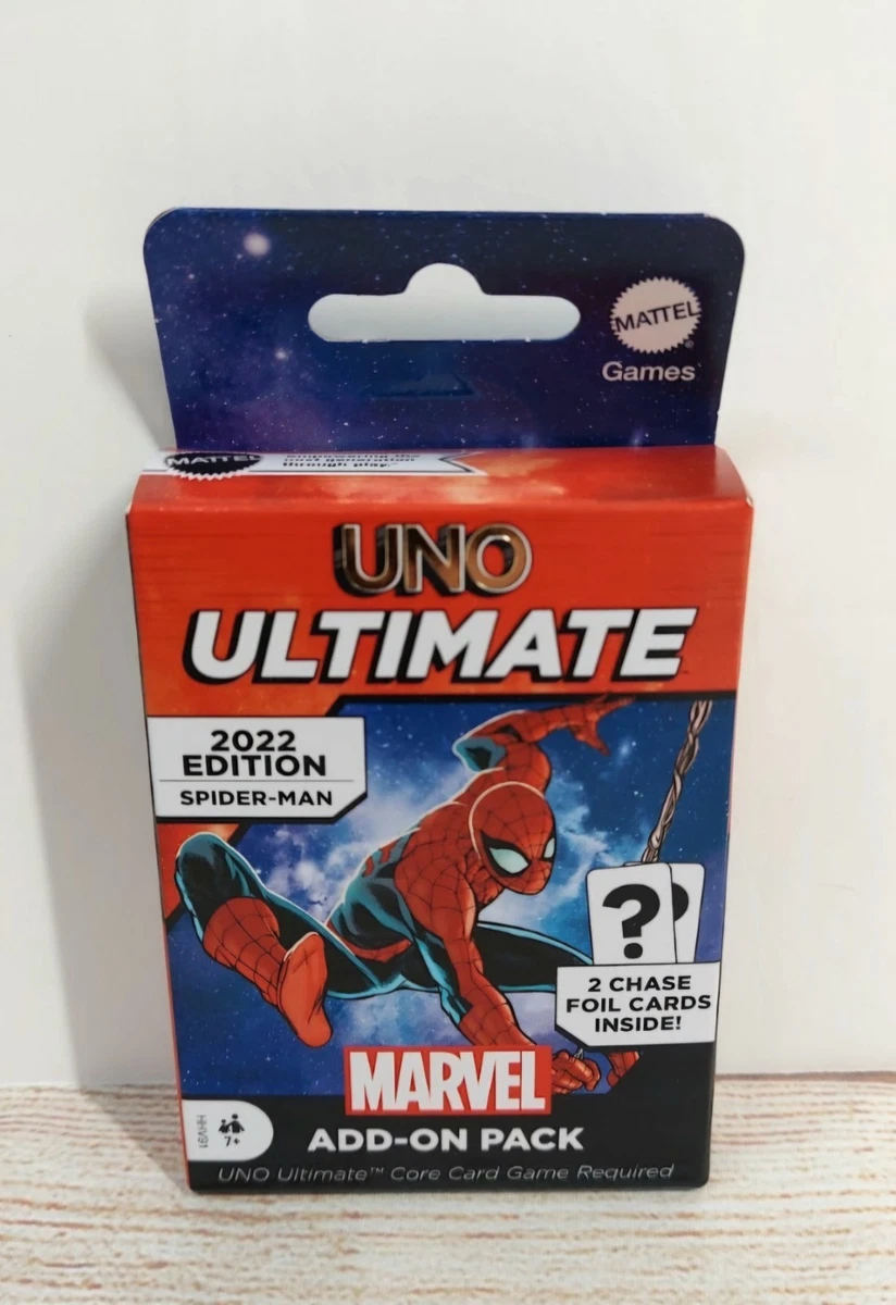 Jeu De Cartes UNO Édition Spéciale Spider-Man - Rare, Sous Blister, Neuf - Collection