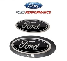 Ford Racing M-1447-sdc3 Black Oval Emblem Kit Wcamera 23-26 Ford F250f350f450