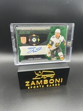 2025-26 UD Black Diamond Gemography Jack Eichel Green Emerald Auto Autograph /5