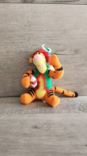 Vintage Tigger Christmas Elf 5.5" Winnie the Pooh Plush Stuffed Animal Toy