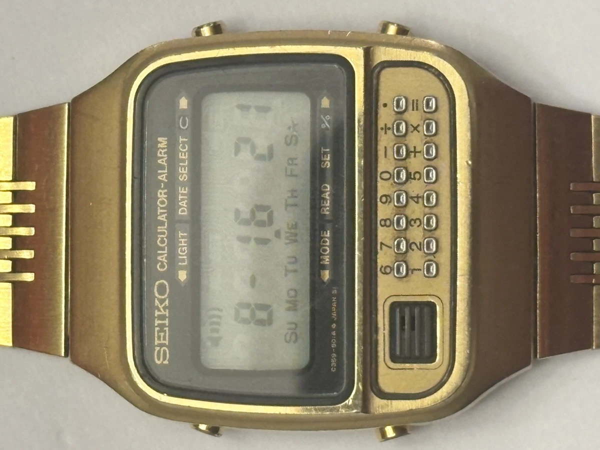 Seiko Watches with Calculator for sale | eBay