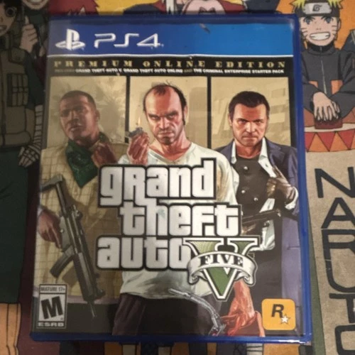 Rockstar Games Grand Theft Auto V Premium Online Edition Sony PS4 Action, M