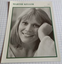 Schauspielerin MARTHE KELLER | Film-Star-Foto / Sammelbild-Karte #n266