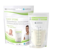 Breast Milk Storage Bags Fridge Freezer Stackable Self Standing