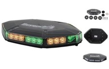 Buyers Products 8891109 17" Octagonal Mini Light Bar, Amber/Green, 30 LEDs, 25