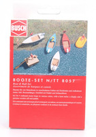 Busch Boote-Set Scale 1/160 N/Tt 8057