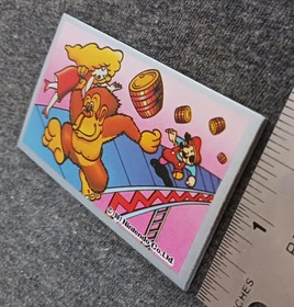 Donkey Kong Famicom Nintendo Near Mint Menko Card Super Mario Bros. Japan