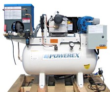 Powerex Oilless 3HP Scroll Air Compressor STS030134 with Tank and Air Dryer