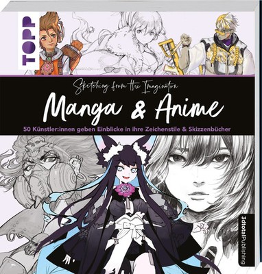 Sketching from the Imagination: Manga & Anime | 3dtotal Publishing | Taschenbuch