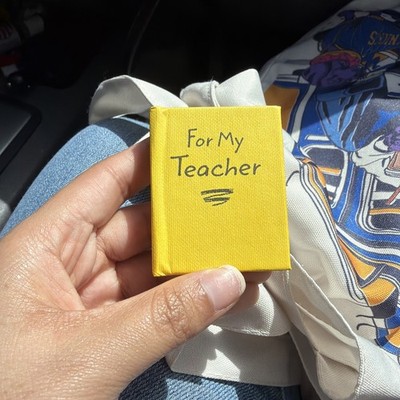 Vintage Miniature for My Teacher Ariel Books Andrews McMeel Publishing