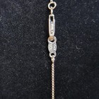 Kay Jewelers 925 Sterling Silver Unstoppable Love White Sapphire Necklace 18" — photo 4