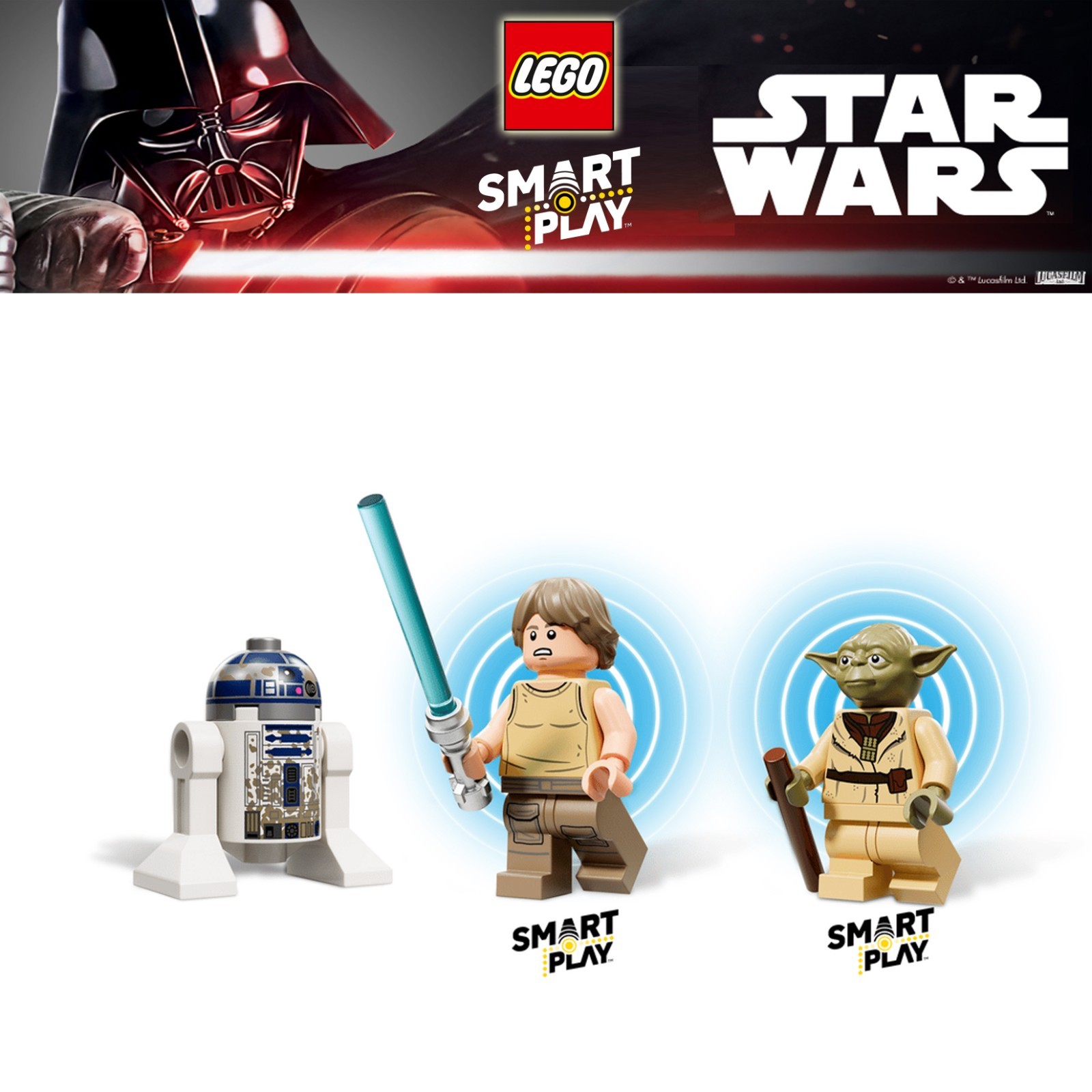 LEGO Star Wars Minifigures from #75422 SMART Play: Yoda's Hut and Jedi ...