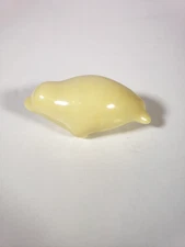 Vintage John Perry Baby Harp Seal- Resin Signed Art Sculpture Feely Sealy 3.75"