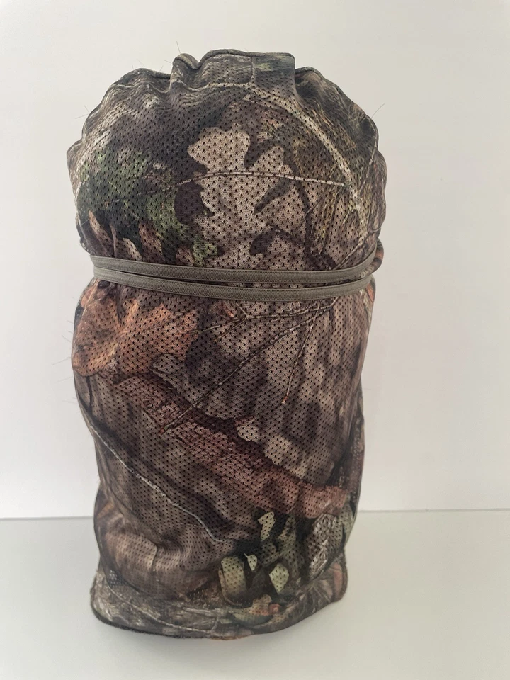 Mossy Oak Balaclava Hunting Hood Mask Camouflage Lightweight One Size - Image 3 of 4