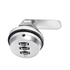Sicherheitszylinder-Zahlenkombinationsschloss Camlock mit 3 Vorwahlnummern für