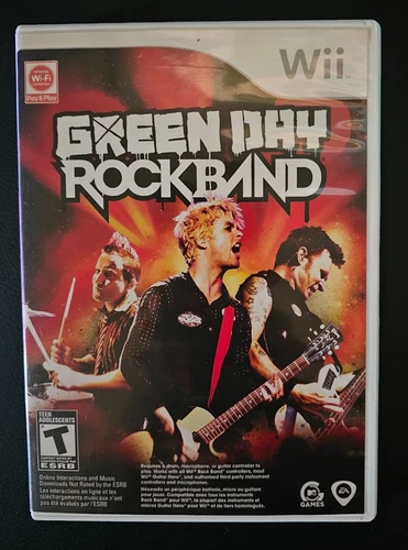 New ListingGreen Day Rock Band Nintendo Wii CIB Complete w/ Manual Tested Harmonix