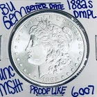 1882 S BU UNCIRCULATED MORGAN SILVER DOLLAR AUTHENTIC U.S.MINT FREESHIPPING 6007
